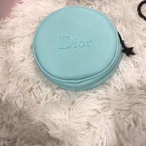 Dior makeup bag